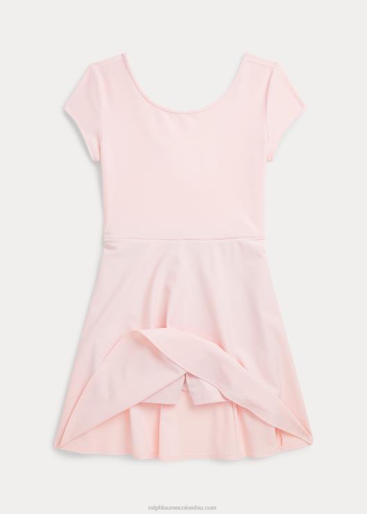 vestido de jersey de rendimiento niños rosa acacia Ralph Lauren 2XR2V7501