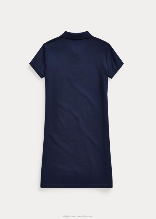 vestido polo de malla de algodón niños Marina de Newport Ralph Lauren 2XR2V7020