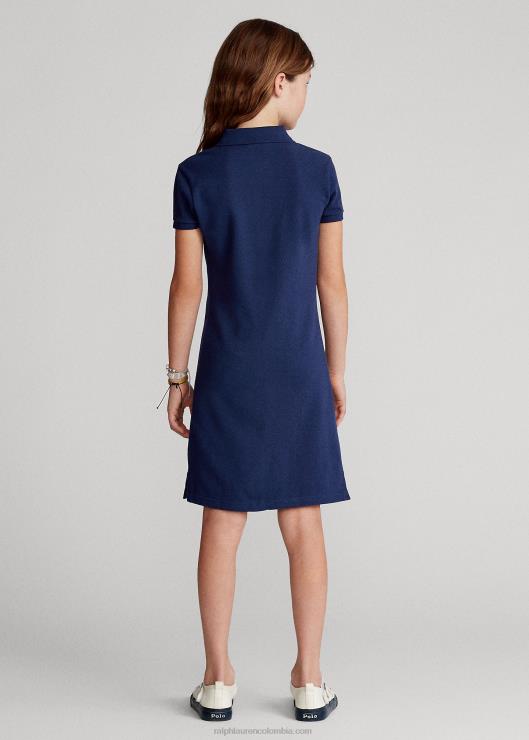 vestido polo de malla de algodón niños Marina de Newport Ralph Lauren 2XR2V7020