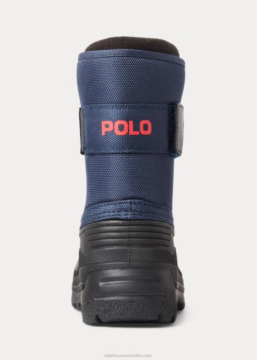 bota everlee con forro polar niños azul marino multi Ralph Lauren 2XR2V9935