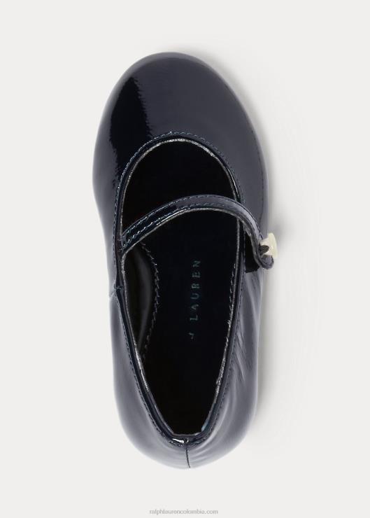 merceditas de cuero alyssa niños Armada Ralph Lauren 2XR2V7271