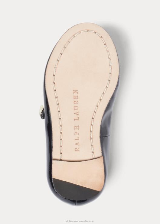 merceditas de cuero alyssa niños Armada Ralph Lauren 2XR2V7271