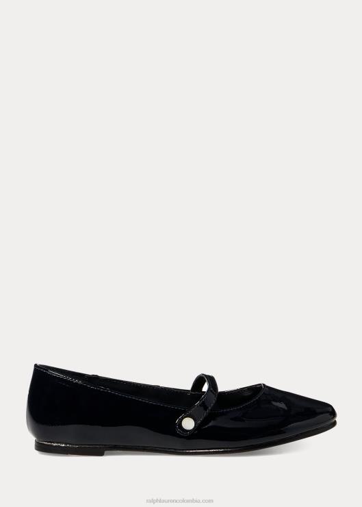 merceditas de cuero alyssa niños Armada Ralph Lauren 2XR2V7290