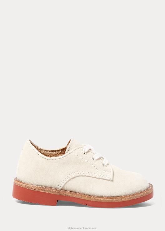 oxford de ante barton niños blanco Ralph Lauren 2XR2V6356