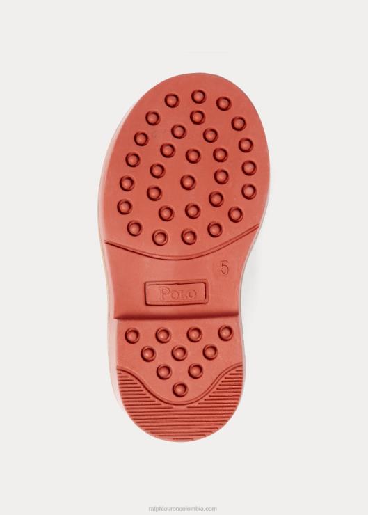 oxford de ante barton niños blanco Ralph Lauren 2XR2V6356