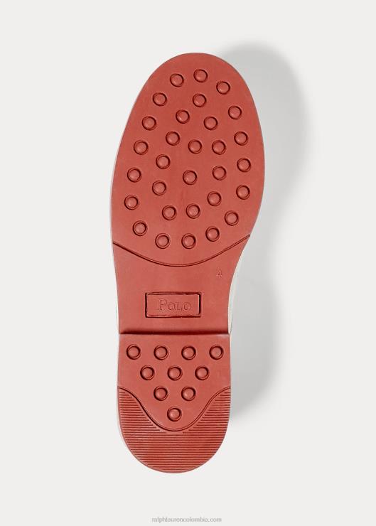 oxford de ante barton niños blanco Ralph Lauren 2XR2V6383