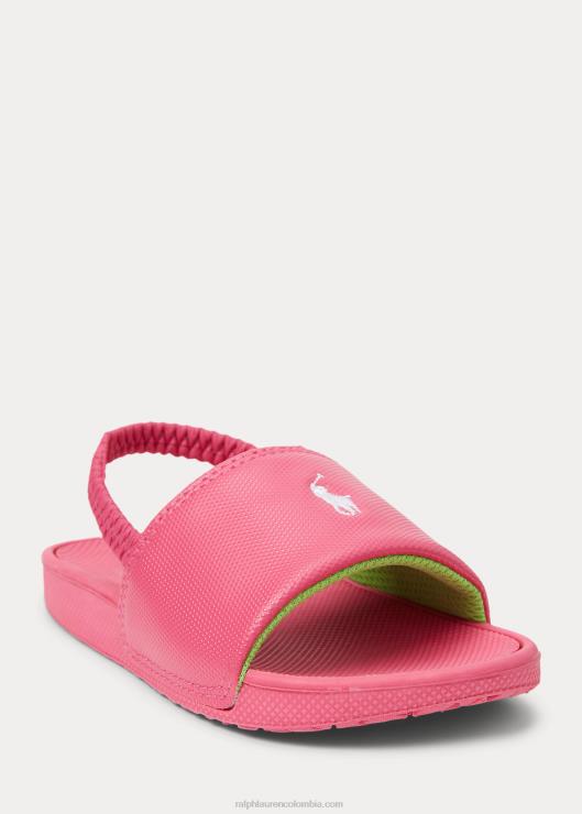 tobogán cayson polo pony niños baja rosa/cidra Ralph Lauren 2XR2V7261