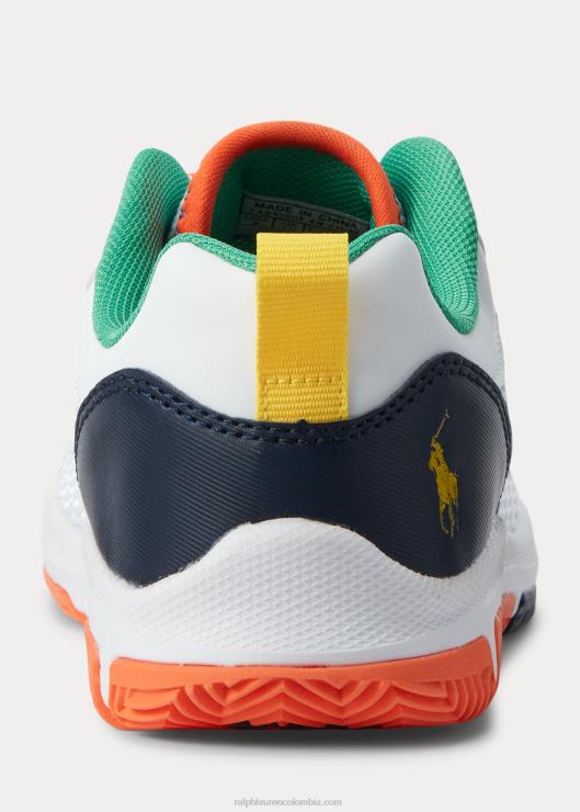 tenis Tech Racer de malla niños multi blanco Ralph Lauren 2XR2V6368