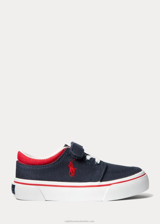 tenis faxon x niños Armada Ralph Lauren 2XR2V6352