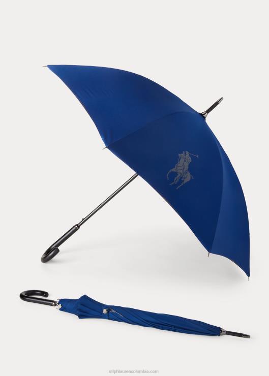 paraguas de cornualles unisexo azul marino multi Ralph Lauren 2XR2V2701