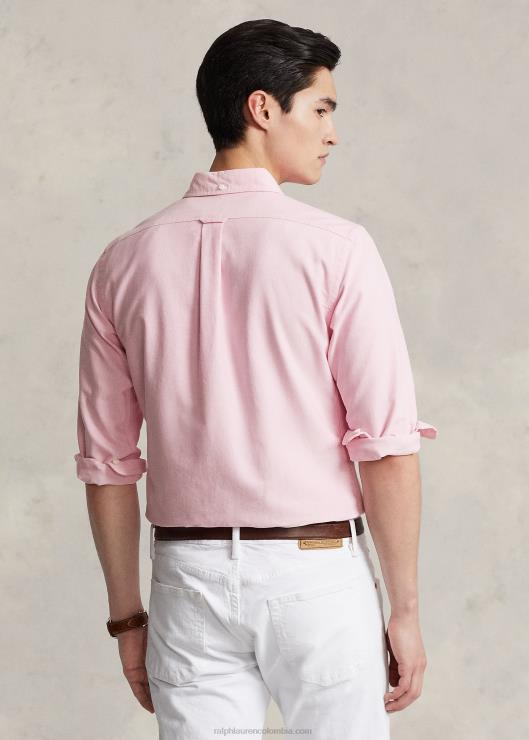 camisa oxford de corte personalizado unisexo nueva rosa Ralph Lauren 2XR2V936