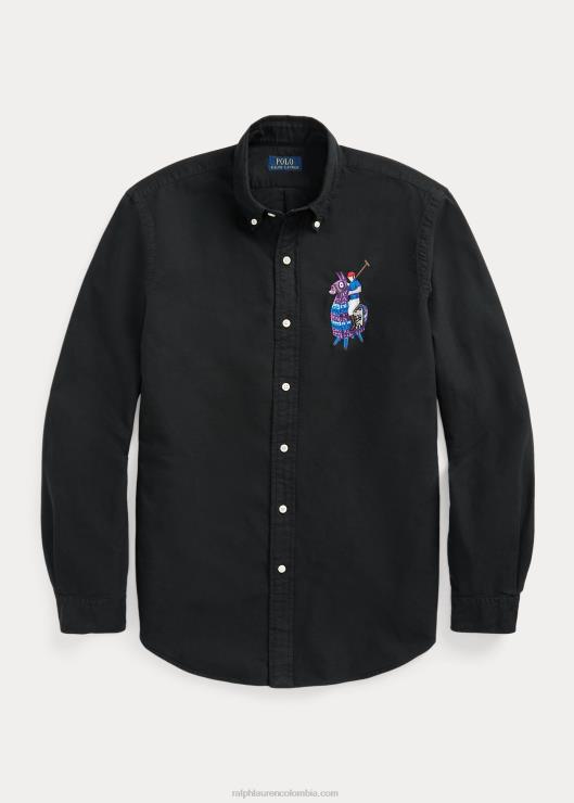 camiseta polo ralph lauren x fortnite unisexo negro2XR2V1072
