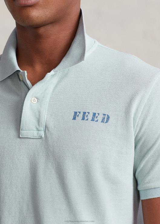 polo x alimentación polo unisexo índigo claro Ralph Lauren 2XR2V1143