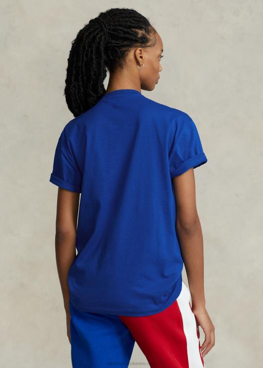 playera polo sport de corte clásico unisexo estrella de zafiro Ralph Lauren 2XR2V3415