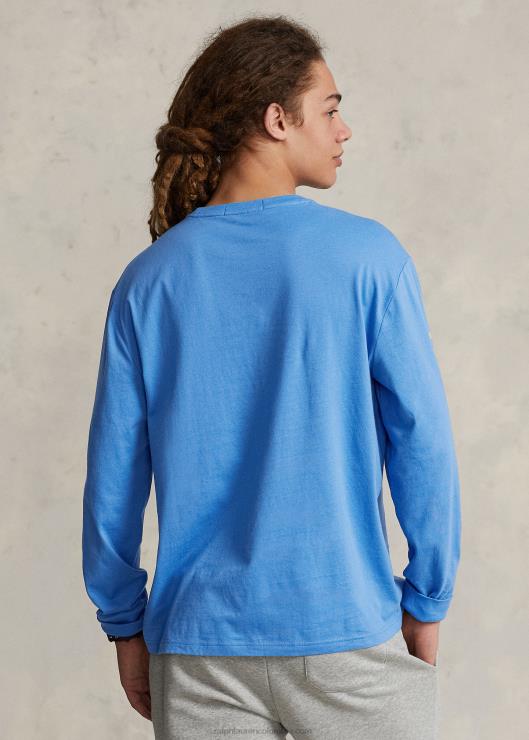 playera polo sport de corte clásico unisexo órbita azul Ralph Lauren 2XR2V455