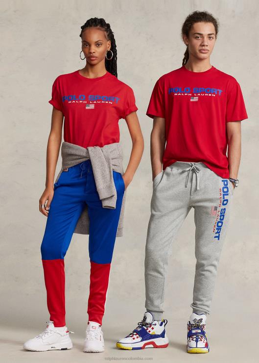 playera polo sport de corte clásico unisexo rl2000 rojo Ralph Lauren 2XR2V3414