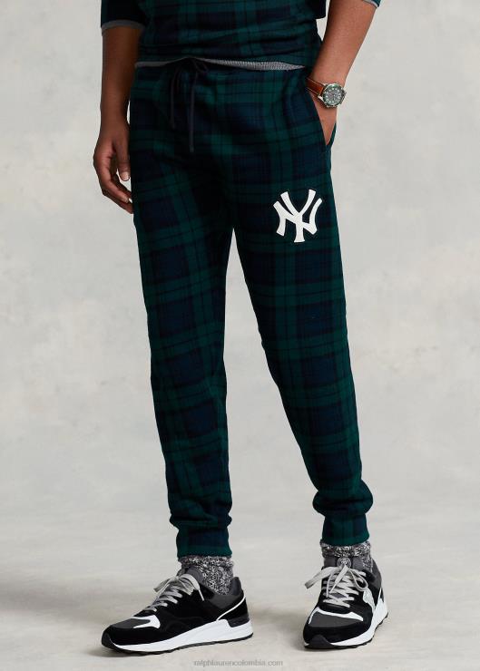 polo ralph lauren yankees pantalones a cuadros unisexo 2XR2V3430