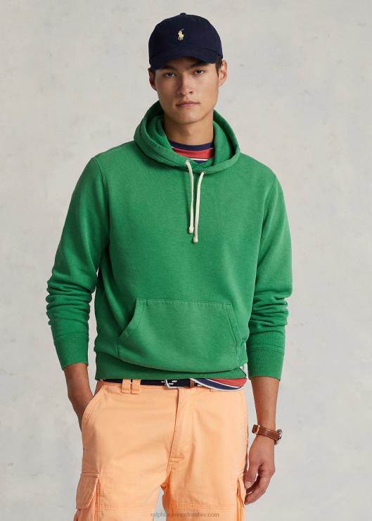 sudadera con capucha de lana unisexo verde optico Ralph Lauren 2XR2V3408