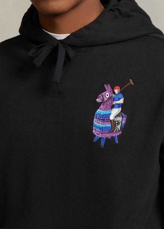 sudadera polo ralph lauren x fortnite unisexo negro2XR2V3429