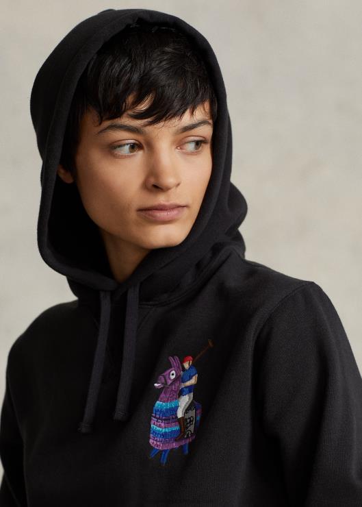 sudadera polo ralph lauren x fortnite unisexo negro2XR2V3429